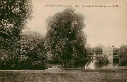 AK / Ansichtskarte  Lorrez-le-Bocage-Preaux_77 Le Chateau 