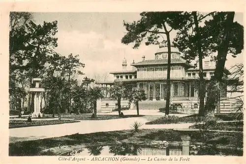 AK / Ansichtskarte  Arcachon_33_Gironde Le Casino de la Foret