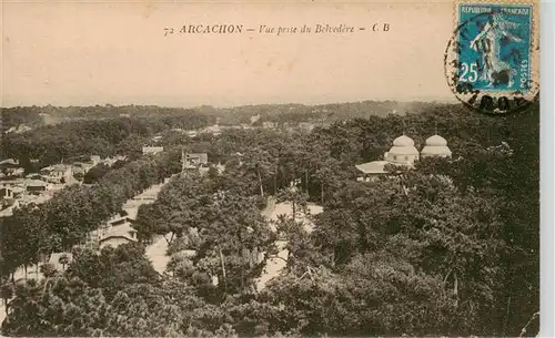 AK / Ansichtskarte  Arcachon_33_Gironde Vue prise du Belvedere