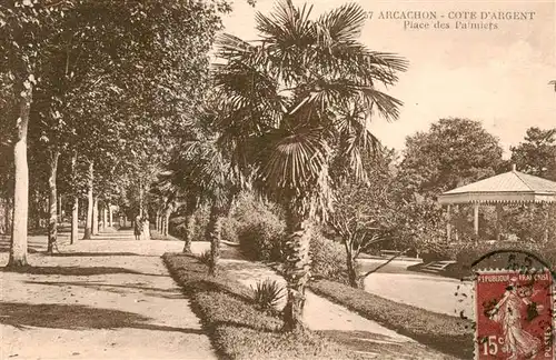 AK / Ansichtskarte  Arcachon_33_Gironde Place de Palmiers