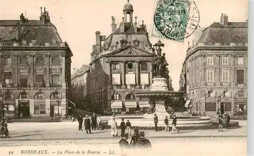 AK / Ansichtskarte  Bordeaux_33 La Place de la Bourse