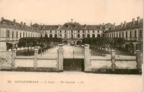 AK / Ansichtskarte  Fontainebleau_77_Seine_et_Marne Le Lycee 