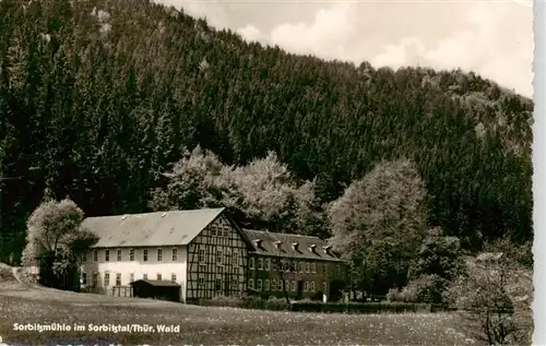 AK / Ansichtskarte  Sorbitztal_Sitzendorf_Thueringen Sorbitzmuehle