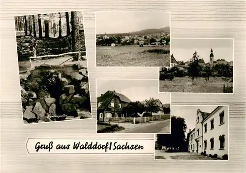 AK / Ansichtskarte  Walddorf_Oberlausitz_Sachsen Teilansichten