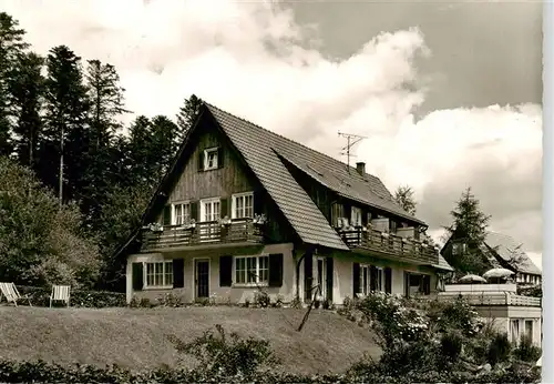 AK / Ansichtskarte  Wildbad_Schwarzwald Gaestehaus Waldblick