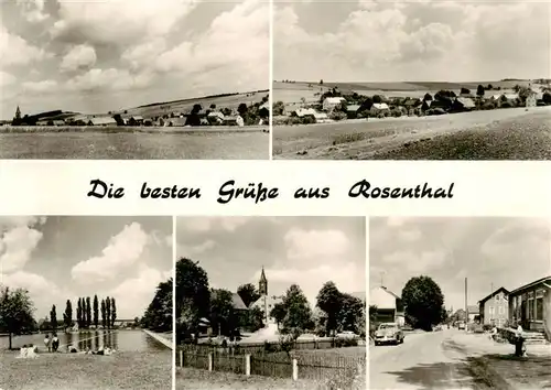 AK / Ansichtskarte  Rosenthal__Sachsen Panorama Teilansichten