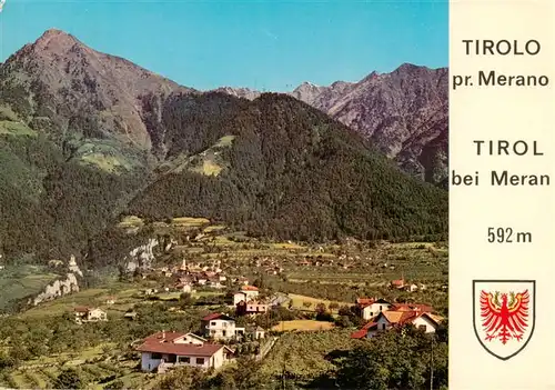 AK / Ansichtskarte 73907108 Dorf-Tirol_Suedtirol_IT Fliegeraufnahme