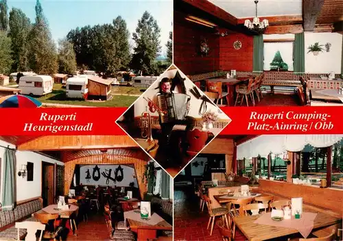 AK / Ansichtskarte 73907118 Ainring Ruperti Heurigenstadl Ruperti Camping Platz Gastraeume