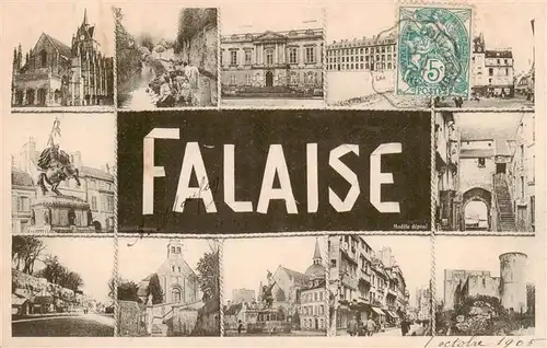 AK / Ansichtskarte  Falaise__14_Calvados Vue d'ensemble