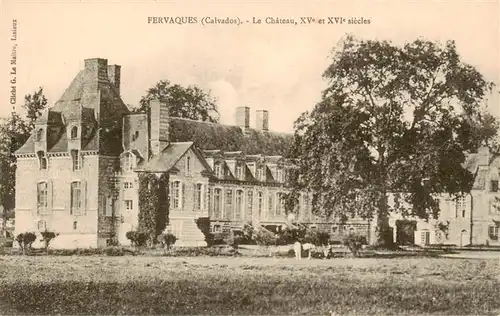 AK / Ansichtskarte  Fervaques_Fervacques_14_Calvados Le Chateau