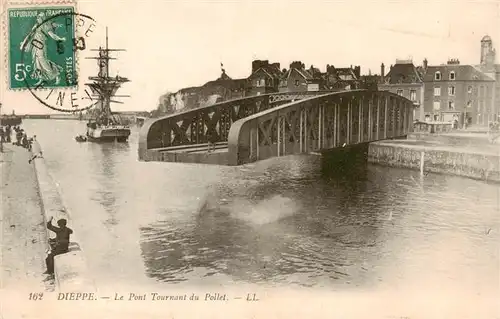 AK / Ansichtskarte  Dieppe_76_Seine-Maritime Le Pont Tournant du Pollet
