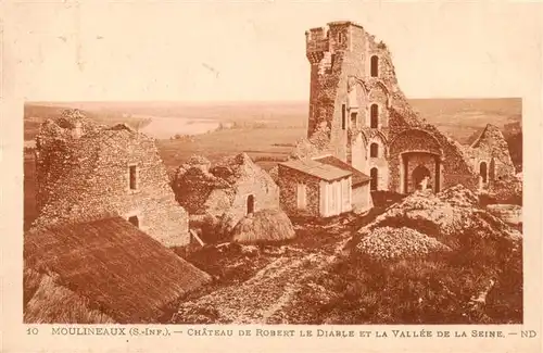 AK / Ansichtskarte  Moulineaux_76_Seine-Maritime Chateau de Robert le Diable et la Vallee de la Seine