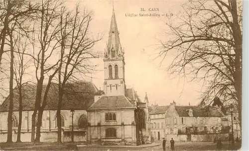 AK / Ansichtskarte  Caen_14 Eglise Saint Julien