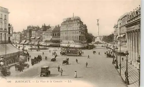 AK / Ansichtskarte  Bordeaux_33 La Place de la Comedie