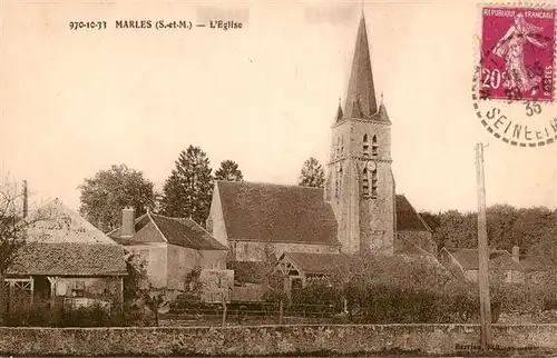 AK / Ansichtskarte  Marles-en-Brie_77_Seine-et-Marne Eglise