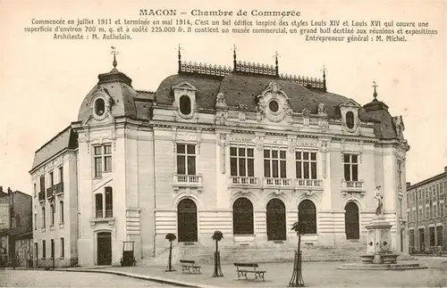 AK / Ansichtskarte  Macon_71_Saone-et-Loire Chambre de Commerce