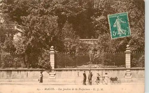 AK / Ansichtskarte  Macon_71_Saone-et-Loire Les Jardins de la Prefecture