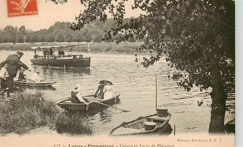 AK / Ansichtskarte  Lagny_-sur-Marne_77_Seine-et-Marne Canots et Yacht de Plaisance