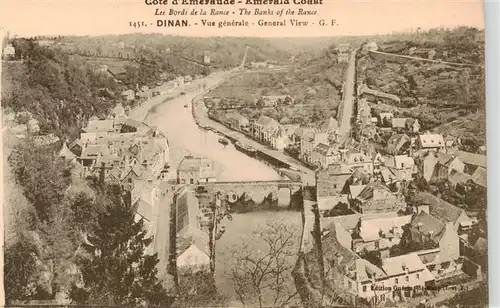 AK / Ansichtskarte  Dinan_22_Cotes-d_Armor Vue generale