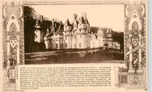 AK / Ansichtskarte  Usse_Rigny_37_Indre-et-Loire Le Chateau