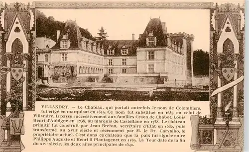 AK / Ansichtskarte  Villandry_37_Indre-et-Loire Le Chateau