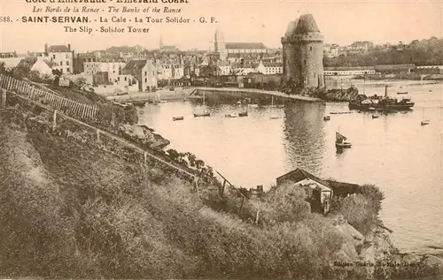AK / Ansichtskarte  Saint-Servan-sur-Mer_35 La Cale La Tour Solidor