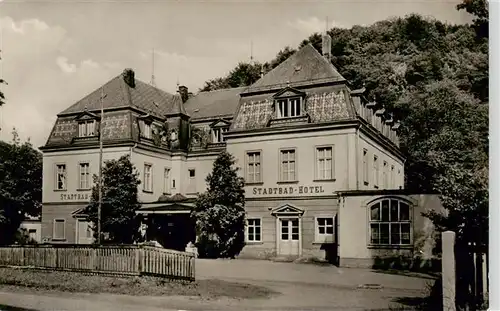 AK / Ansichtskarte  Tharandt Stadtbad Hotel