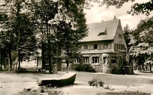 AK / Ansichtskarte  Greifensteine_Erzgebirge Gaststaette Berghaus