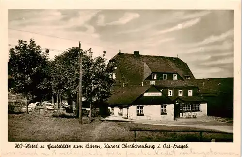 AK / Ansichtskarte  Oberbaerenburg_Baerenburg HO Hotel und Gaststaette zum Baeren