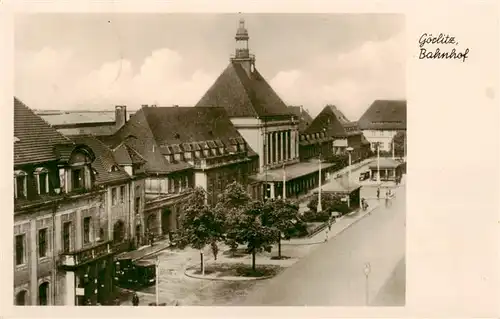 AK / Ansichtskarte  Goerlitz__Sachsen Bahnhof