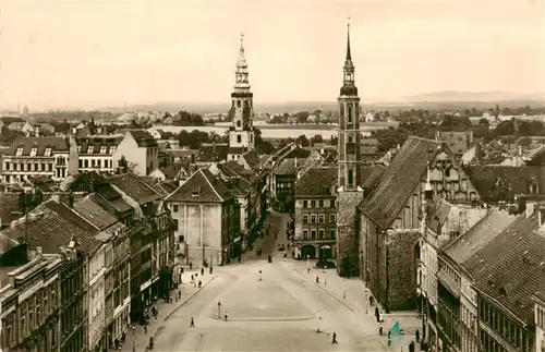 AK / Ansichtskarte  Goerlitz__Sachsen oestlicher Stadtteil mit Rathaus