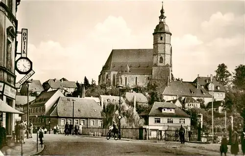 AK / Ansichtskarte  Penig Blick zur Stadtkirche