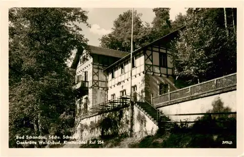 AK / Ansichtskarte  Bad_Schandau Gaststaette Waldhaeusl