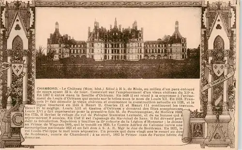 AK / Ansichtskarte  Chambord_Blois_41_Loir-et-Cher Le Chateau