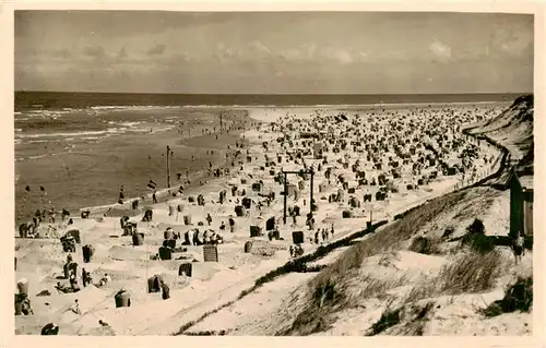 AK / Ansichtskarte 73907350 Langeoog_Nordseebad Strand Duenen