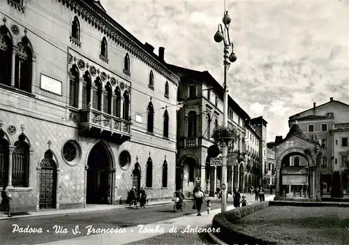 AK / Ansichtskarte  Padova_IT Via San Francesco Tomba di Antenore