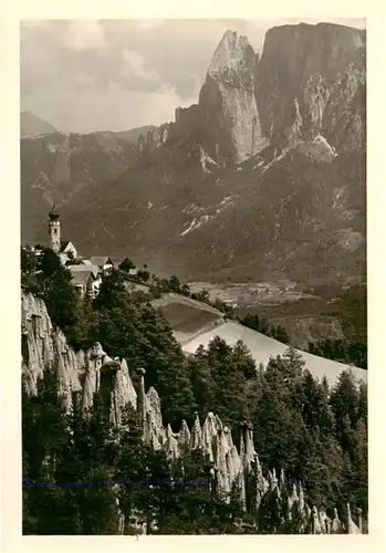 AK / Ansichtskarte  Mittelberg_Ritten_Monte_di_Mezzo_Renon_Suedtirol_IT mit Erdpyramiden