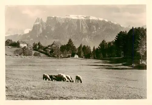 AK / Ansichtskarte  Schlern_Sciliar_2561m_Bolzano_Dolomiti_IT Panorama