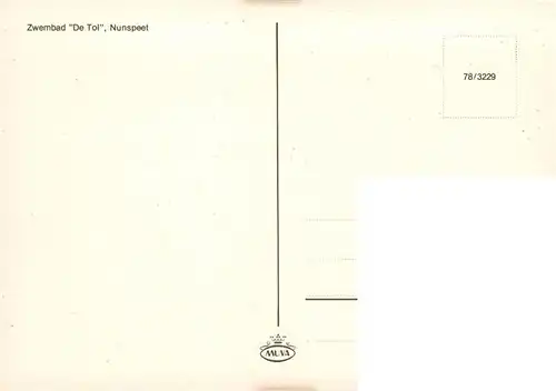 AK / Ansichtskarte  Nunspeet_NL Zwembad De Tol