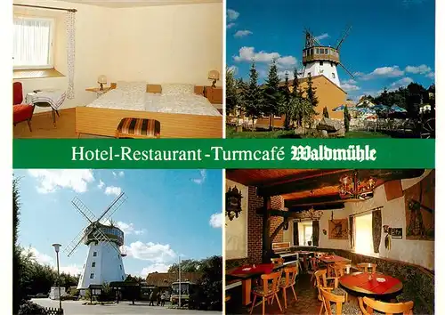 AK / Ansichtskarte 73907433 Suhlendorf Hotel Restaurant Turmcafe Waldmuehle Gastmuehle