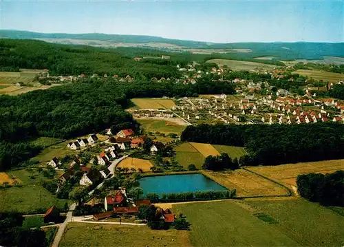 AK / Ansichtskarte  Bad_Rothenfelde Klostermuehle und Helferner Esch Fliegeraufnahme