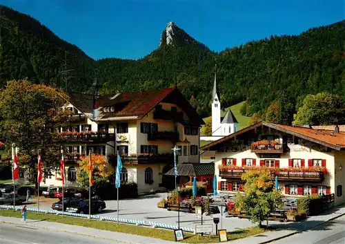 AK / Ansichtskarte  Kreuth_Tegernsee Hotel Gasthof zur Post