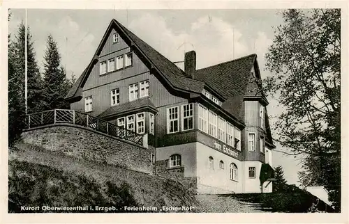 AK / Ansichtskarte  Oberwiesenthal_Erzgebirge Ferienheim Eschenhof