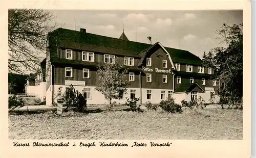 AK / Ansichtskarte  Oberwiesenthal_Erzgebirge Kinderheim Rotes Vorwerk