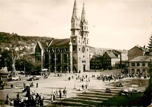 AK / Ansichtskarte  Meiningen_Thueringen Platz der Republik