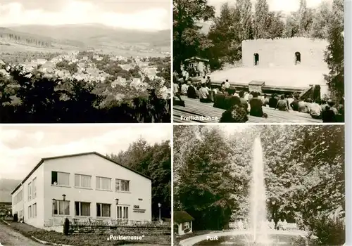 AK / Ansichtskarte  Fischbach_Eisenach Panorama Freilichtbuehne Parkterrasse Parkfontaene