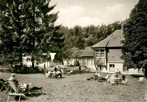 AK / Ansichtskarte  Ernstroda FDGB Erholungsheim Otto Heller