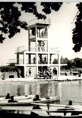 AK / Ansichtskarte  Grossschoenau_Sachsen Waldstrandbad