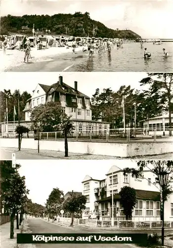 AK / Ansichtskarte  Koelpinsee_Loddin_Usedom Kinderkurheim Sophie Scholl FDGB-Ferienheim Zur Ostsee