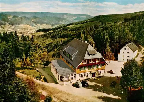 AK / Ansichtskarte  Baden-Baden Hoehenhotel Rote Lache Panorama